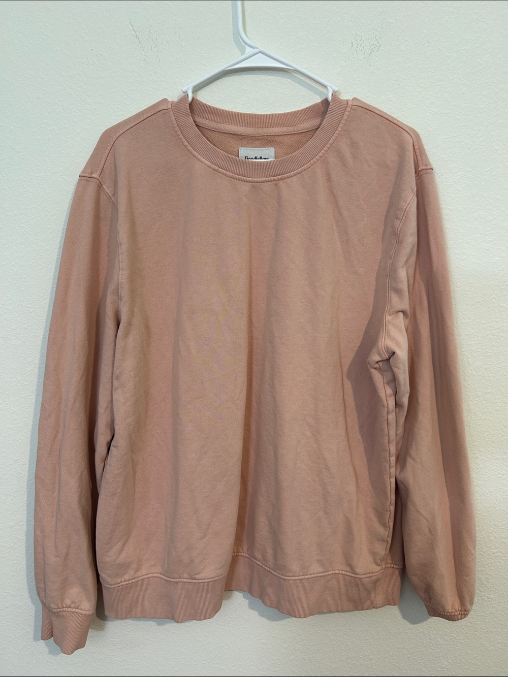 Goodfellow & Co Blush Pink Crewneck Sweatshirt